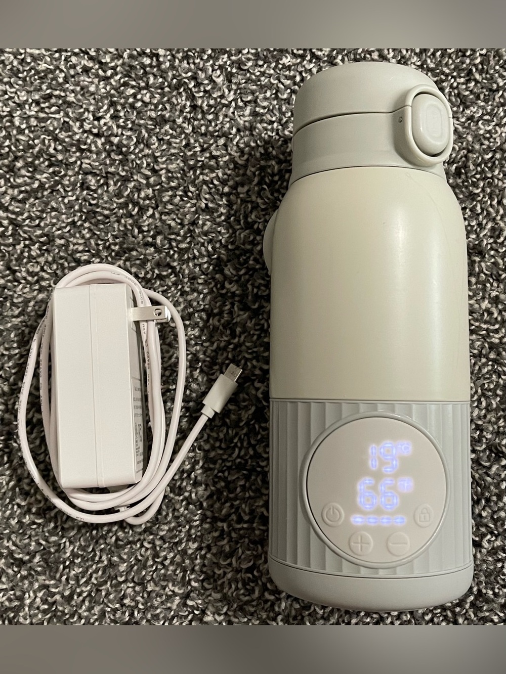 Portable bottle warmer